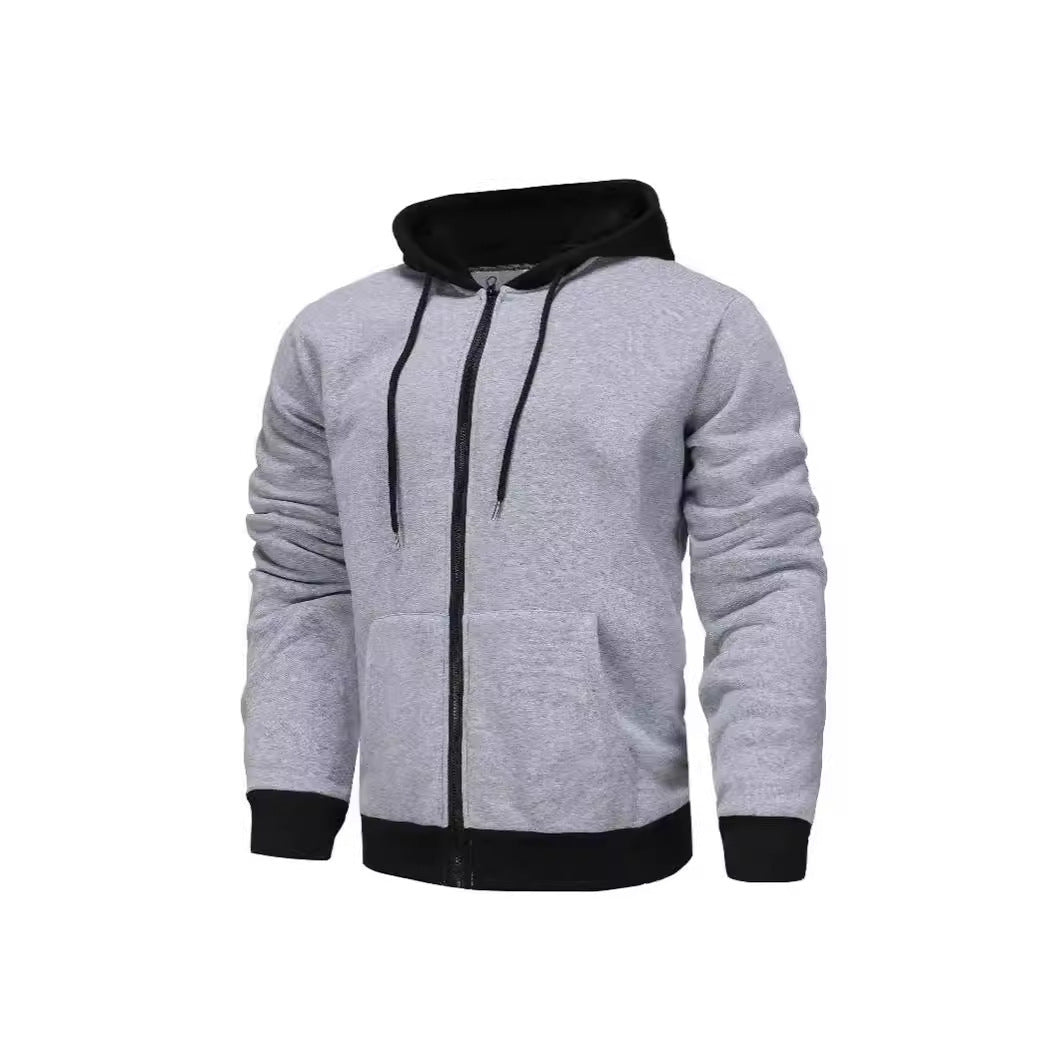 Neuer Herren-Hoodie mit Reißverschluss, Strickjacke, Oberbekleidung