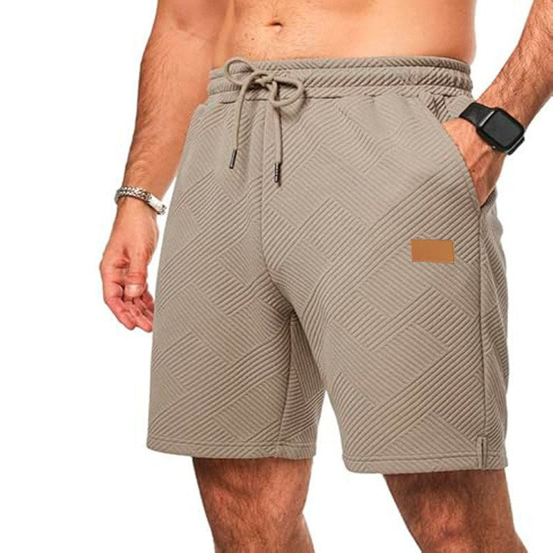 Schlichte Sommer-Shorts in Leinenoptik für Herren