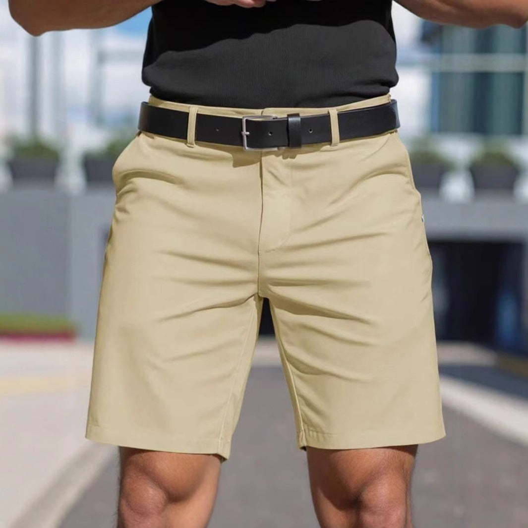 Herren-Shorts in Unifarben, Herren-Business-Sporthose