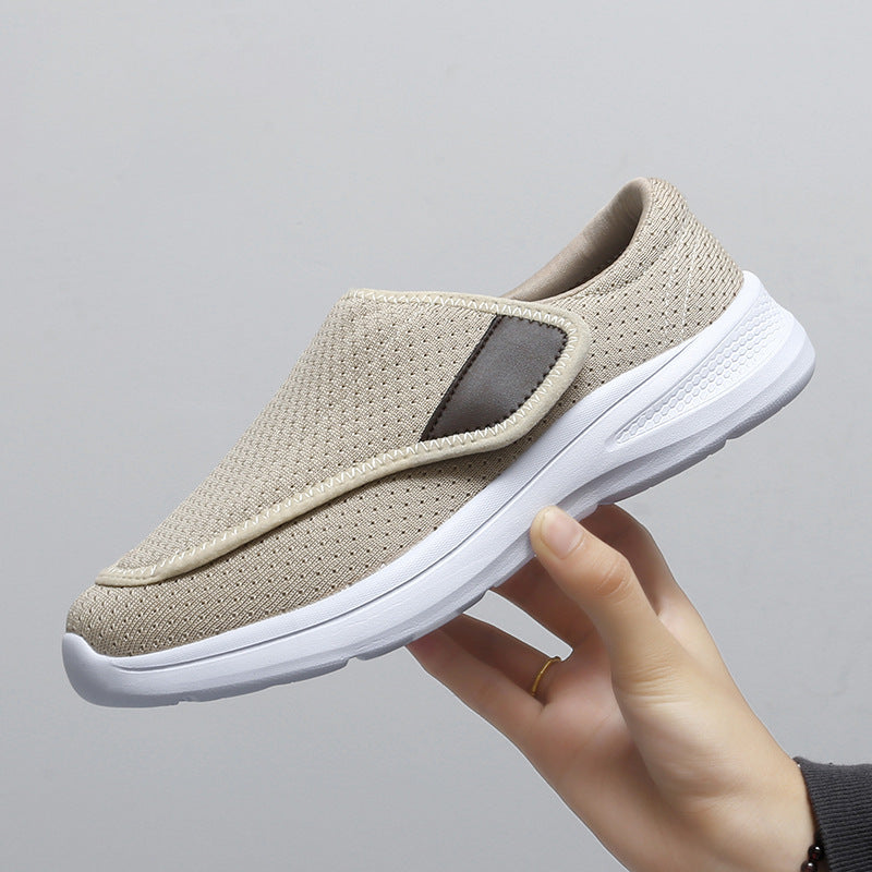 Damen Canvas Hiking Sneaker mit Klettverschluss