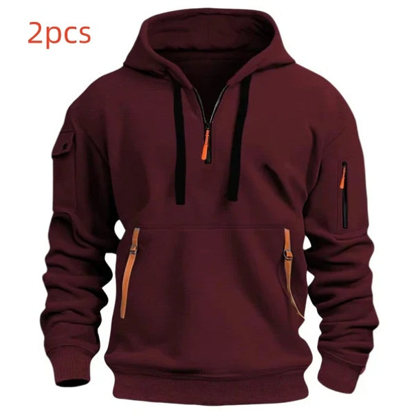 Kapuzenpullover mit überschnittenen Schultern, Herren- und Damenmodelle in Übergrößen, lockerer Pullover, modisches Sweatshirt
