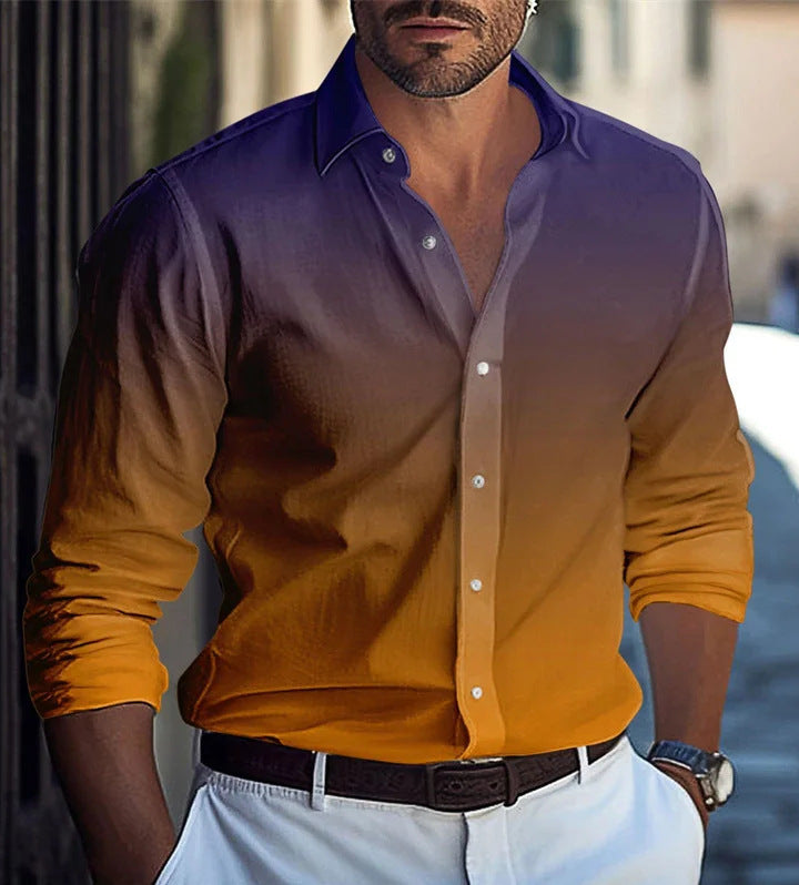 Herren T-Shirt aus Baumwolle – Unifarbenes Freizeitshirt für junge Männer