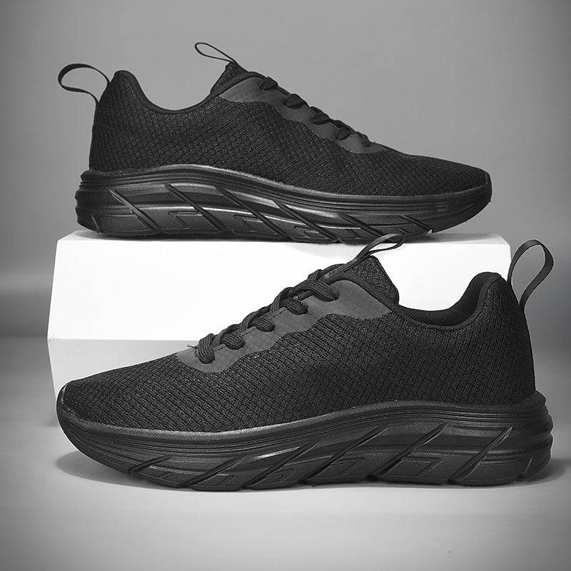 Luftige Herren Sportsneaker – Mesh & Komfort-Plateausohle