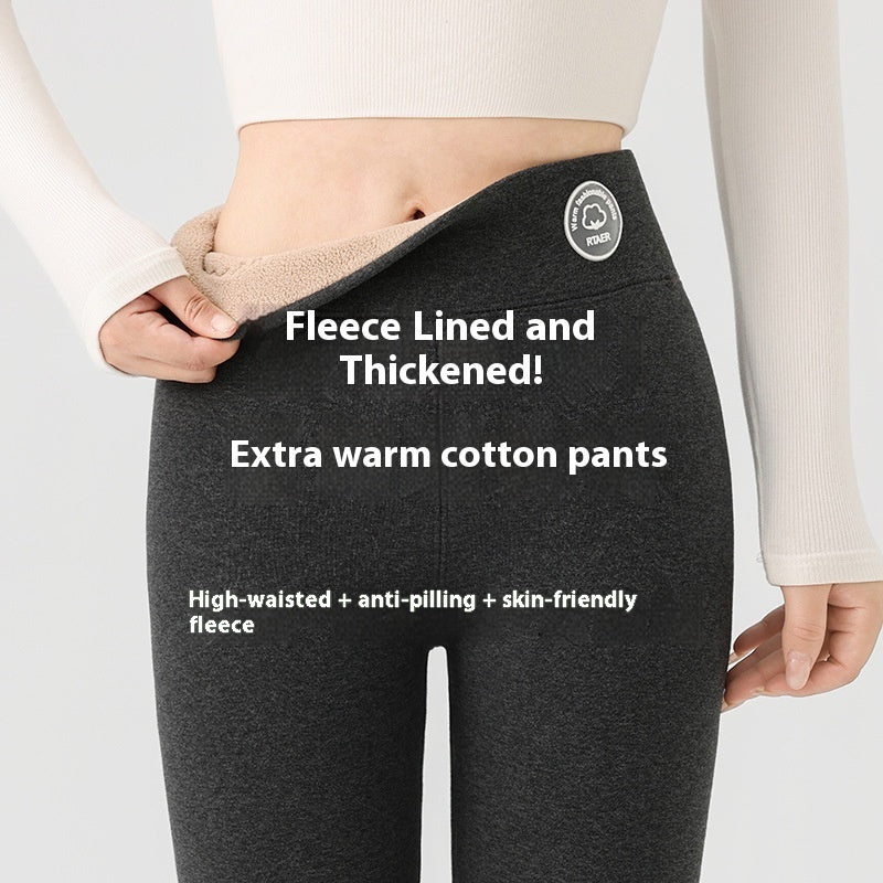 Damen Thermo-Leggings aus Baumwolle – Extra dick & eng anliegend