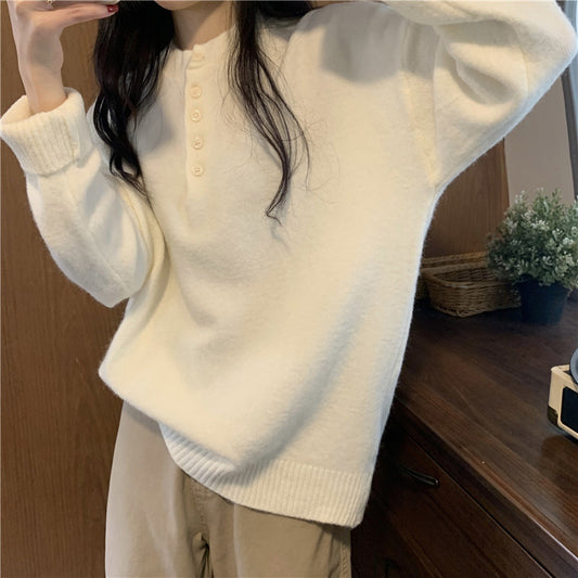 Allround-Strickpullover für Damen – Langarm & angenehm weich