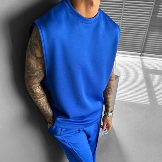 Sommer neuer Herrenanzug mit Hose und Weste