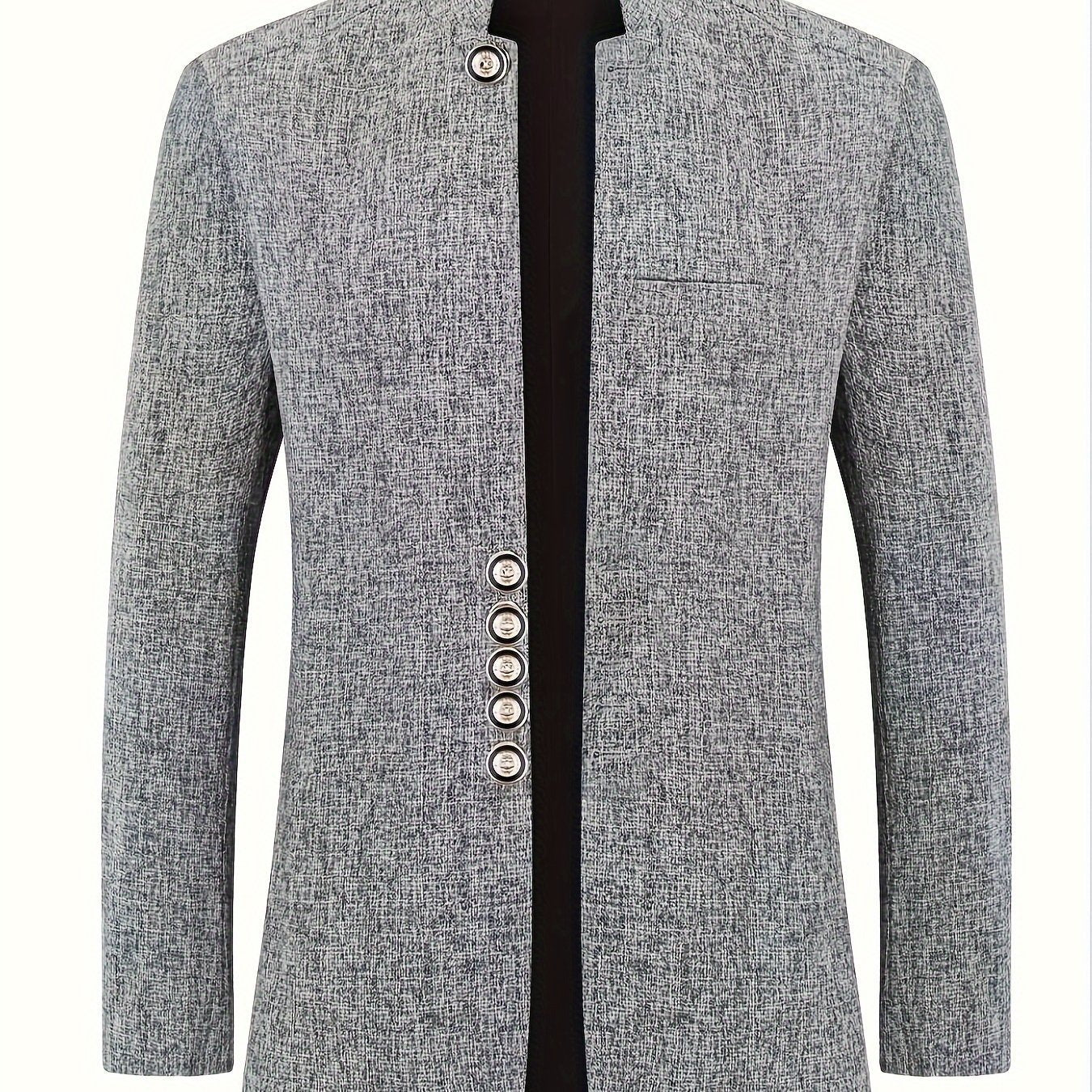 Herren-Anzugjacke mit europäischen und amerikanischen Punkten