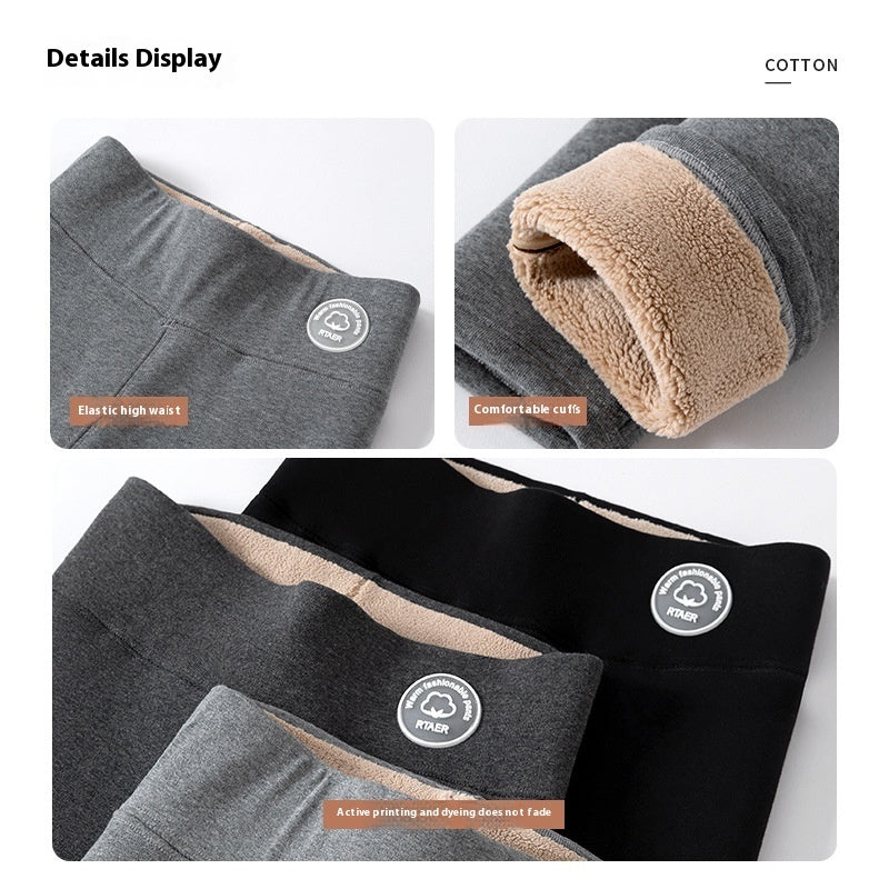 Damen Thermo-Leggings aus Baumwolle – Extra dick & eng anliegend