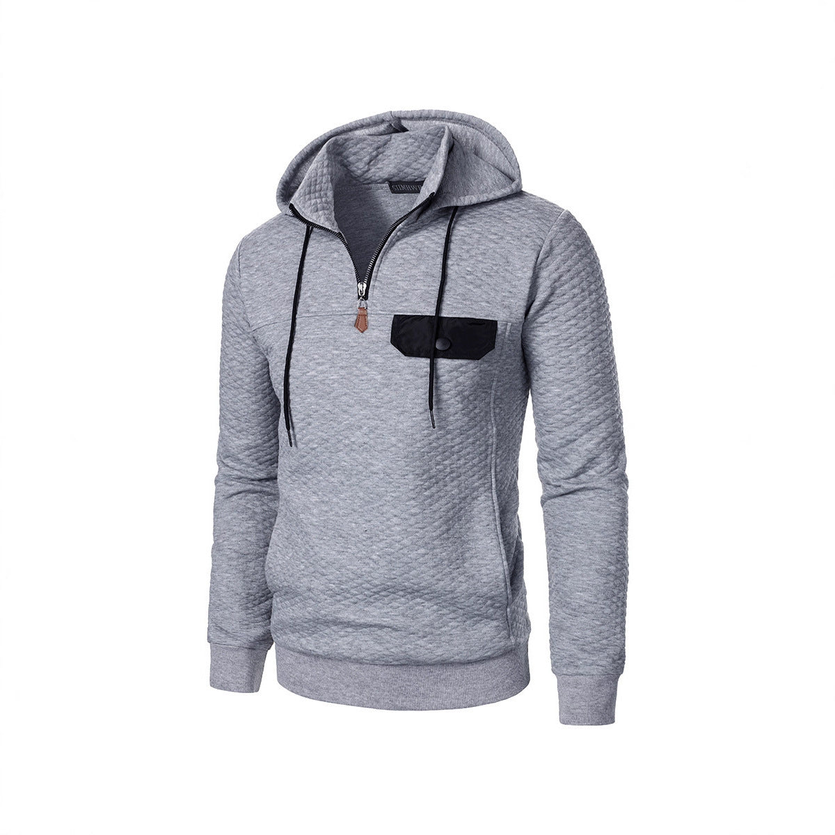 Simplicity Herren-Sweater mit Kapuze, trendig und locker geschnitten