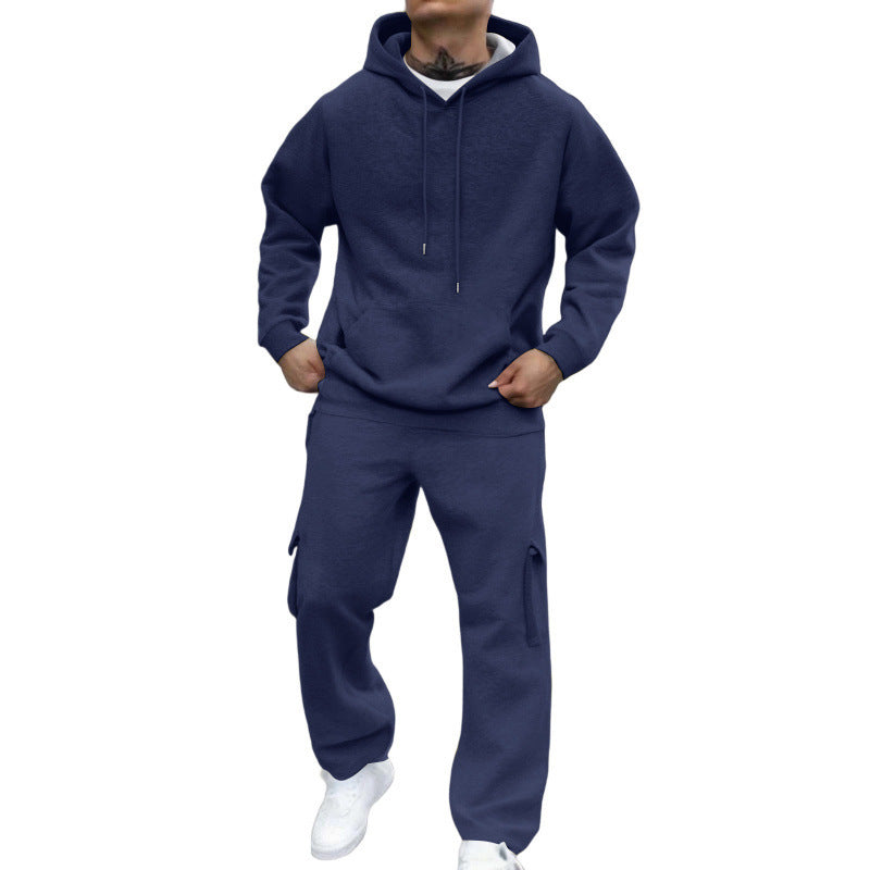 Neuer modischer Kapuzenpullover-Anzug für Herren – Herbst und Winter