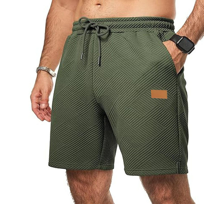 Schlichte Sommer-Shorts in Leinenoptik für Herren