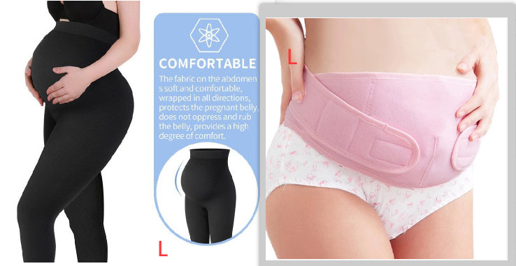 Umstandsleggings, hochgeschnittene Hosen, Damen-Schwangerschaftskleidung