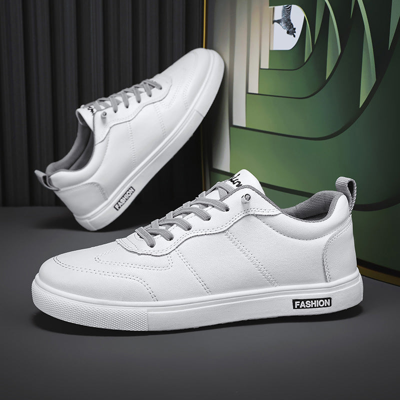 Herren Freizeitschuhe mit Quasten in Grau oder Weiß