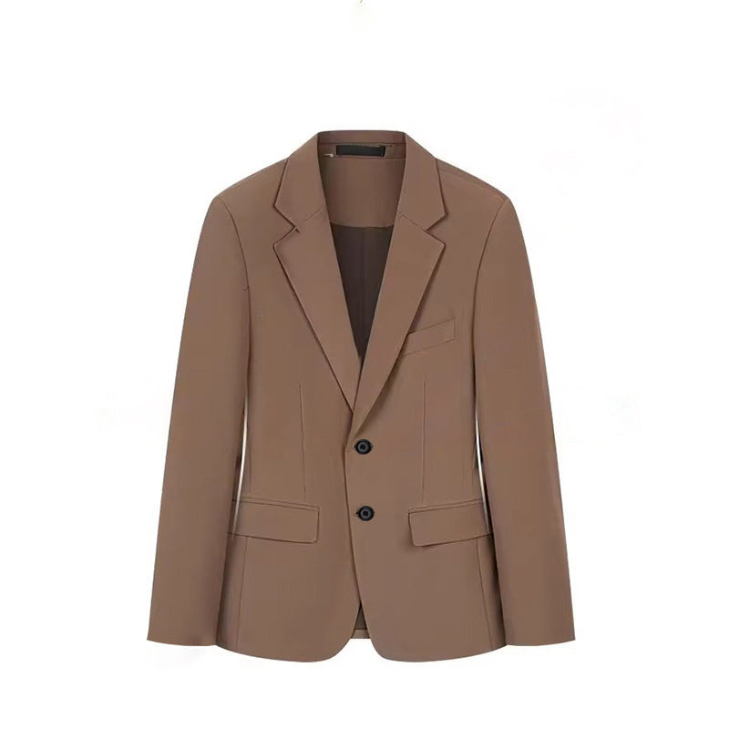 Koreanischer Slim-Fit Business-Stil Freizeitanzug Oberteil