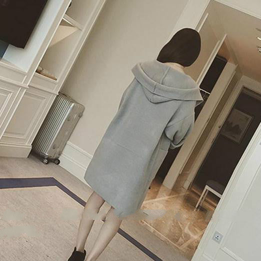 Dünner Damenmantel in Übergröße für Frühling und Herbst