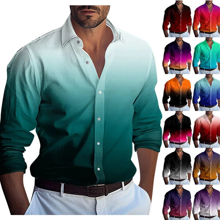 Herren T-Shirt aus Baumwolle – Unifarbenes Freizeitshirt für junge Männer