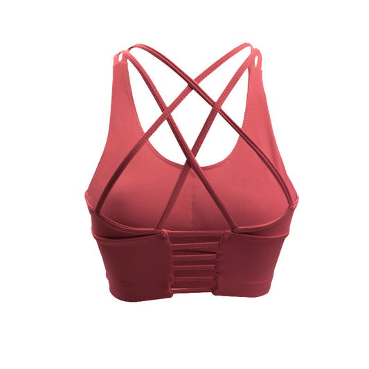 Damen Yoga Fitness‑BH – Vest‑Style