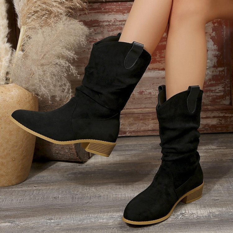 Damen-Boots – Elegant & Spitz