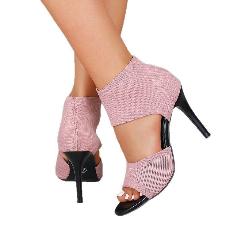 Damen Schuhe – Fashion Fish-Mouth Design