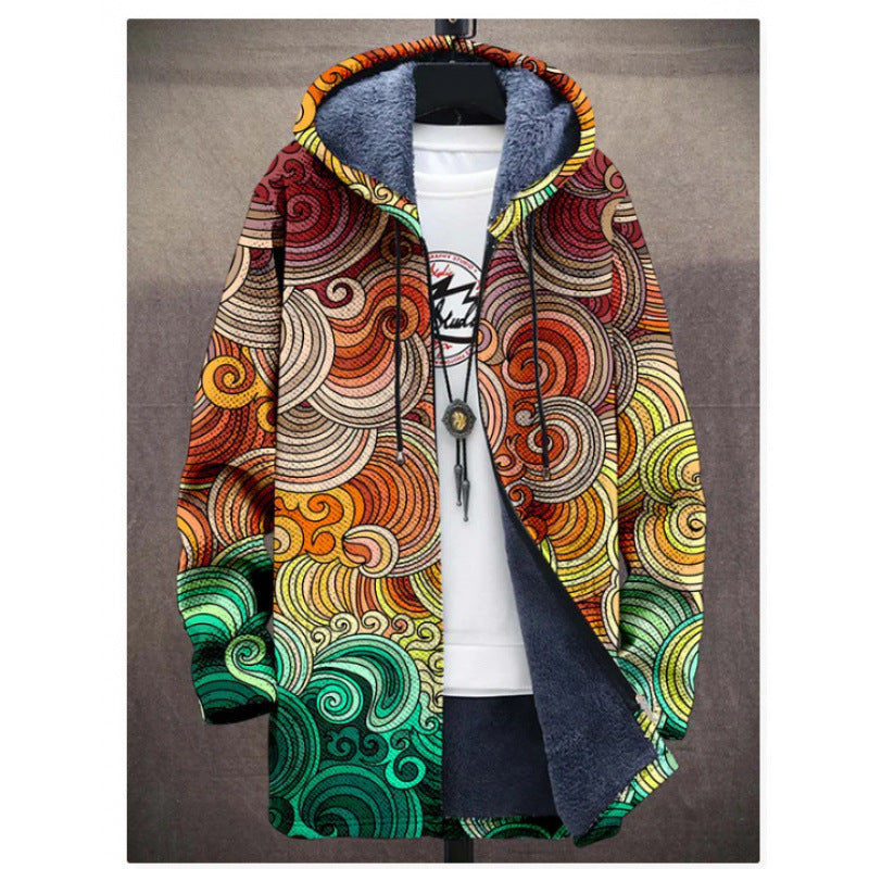 Herrenjacke mit kreativem Disgne