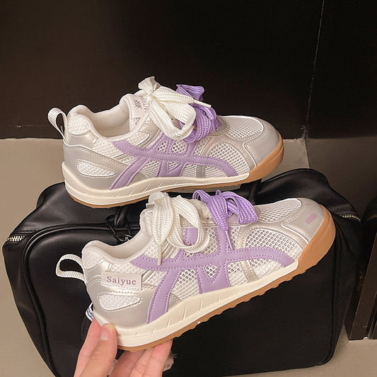 Atmungsaktive Mesh-Trainingsschuhe für Damen – vielseitig kombinierbar, lässig und bequem.