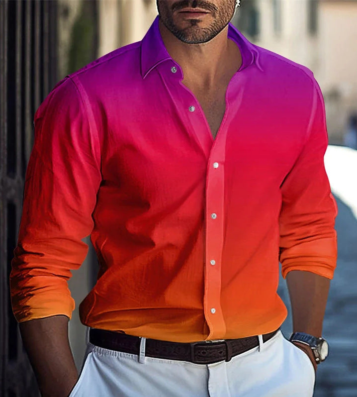 Herren T-Shirt aus Baumwolle – Unifarbenes Freizeitshirt für junge Männer