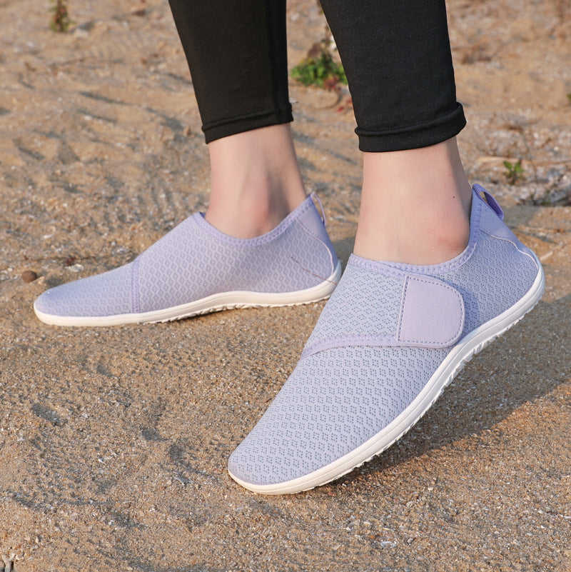 Leichte Trainings- & Tanzsneaker mit Klettverschluss – Atmungsaktive Fitness-Schuhe in 5 Farben, Größe 36–46