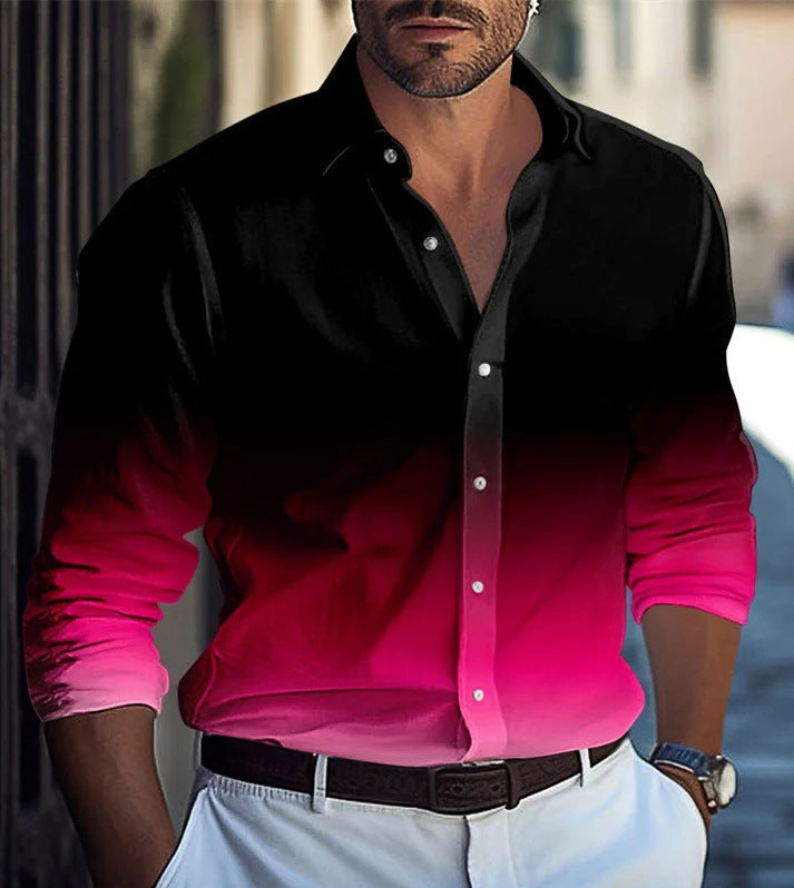 Herren T-Shirt aus Baumwolle – Unifarbenes Freizeitshirt für junge Männer