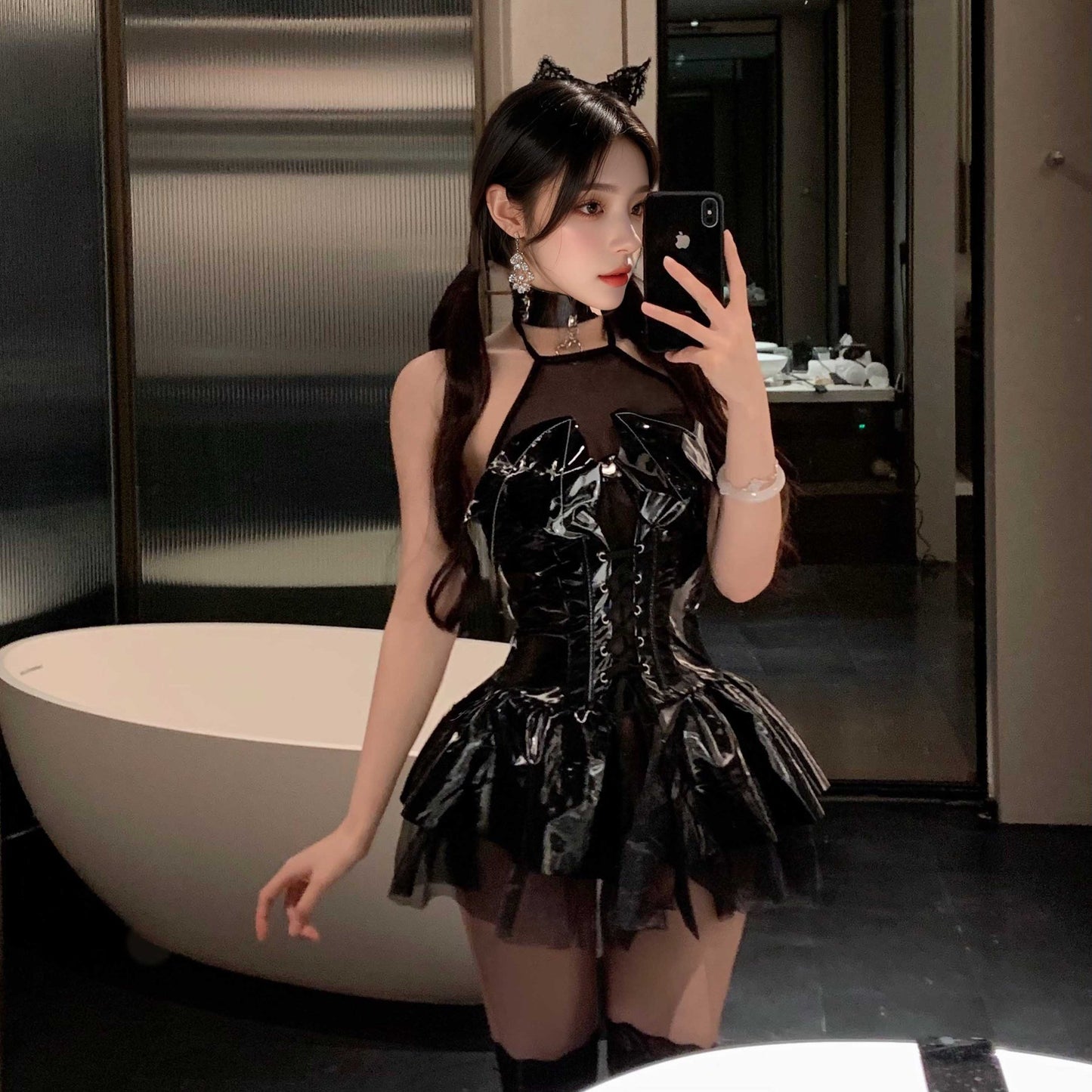 Little Devil Open File Free Of Tied Dress