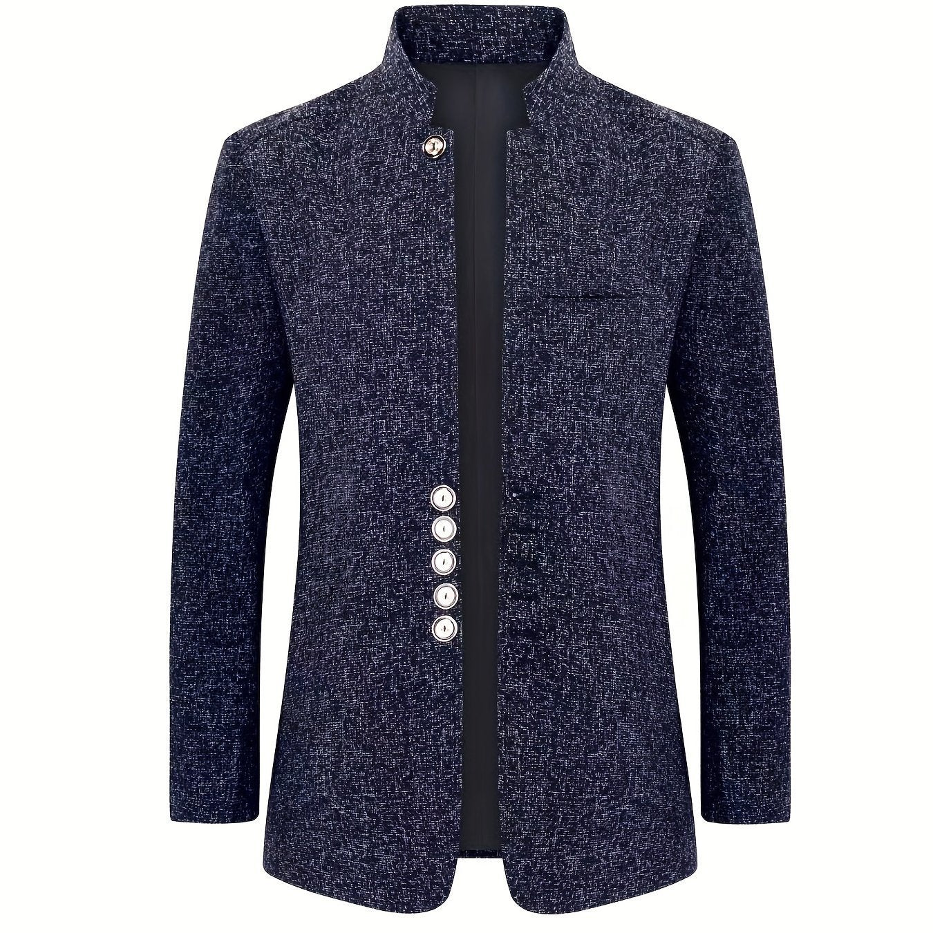 Herren-Anzugjacke mit europäischen und amerikanischen Punkten