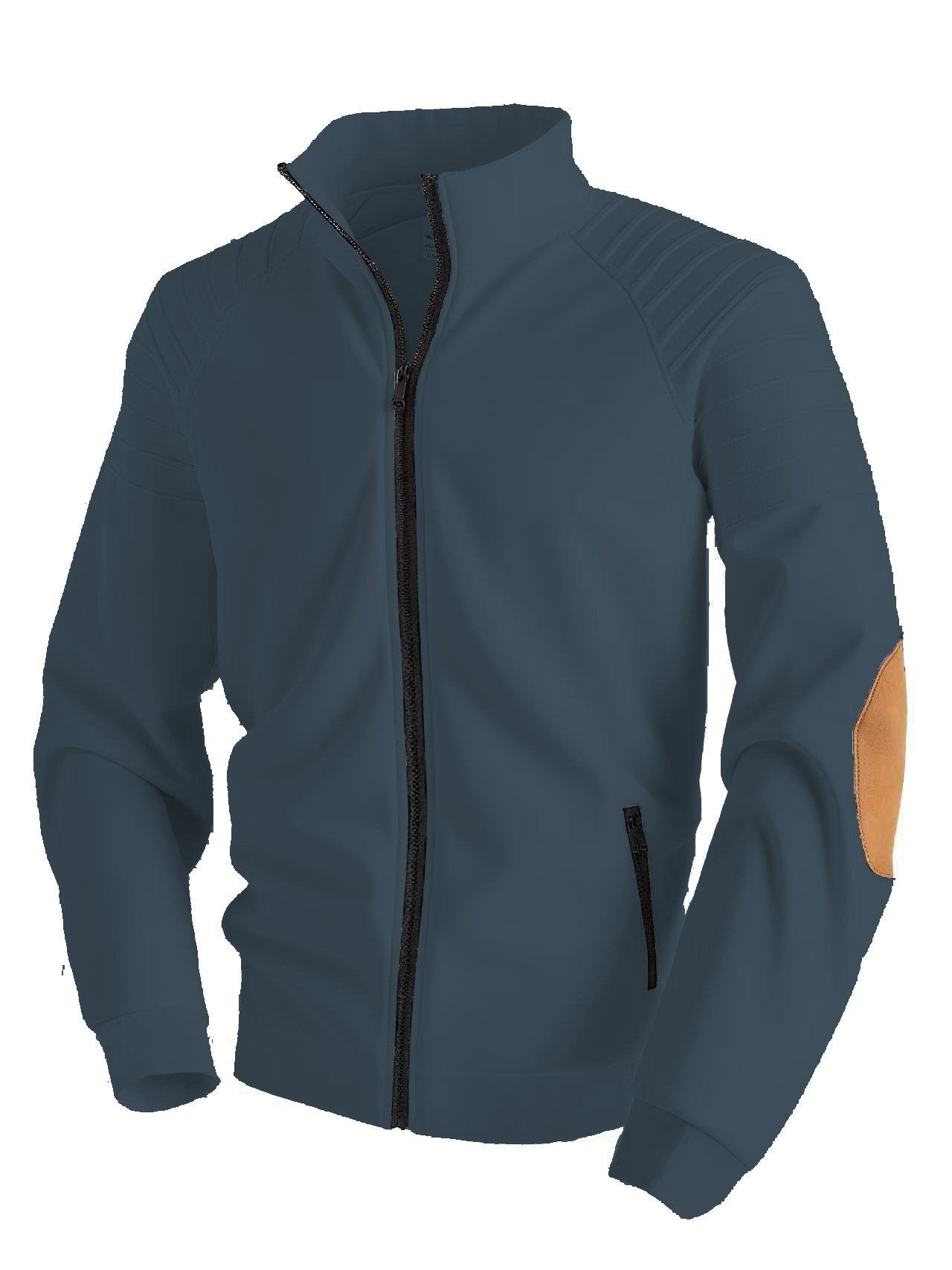 Herren Zipper-Jacke mit Stehkragen