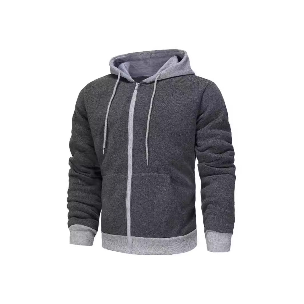 Neuer Herren-Hoodie mit Reißverschluss, Strickjacke, Oberbekleidung