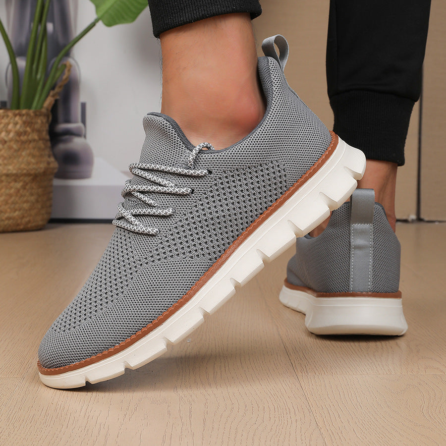 Moderne Herren Flywoven-Sneaker – Atmungsaktiv & Leicht