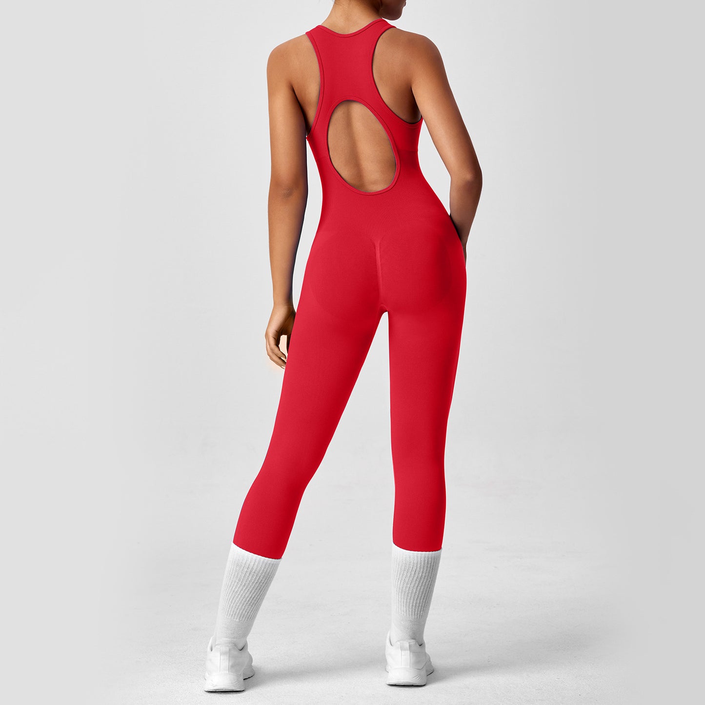 Damen Sport-Jumpsuit aus Nylon mit Super-Stretch (S–L)