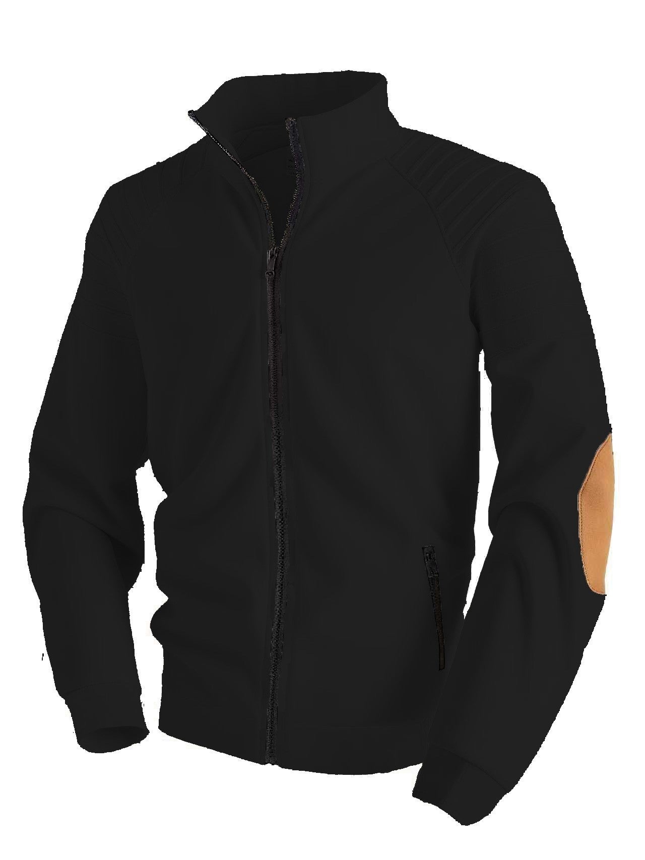 Herren Zipper-Jacke mit Stehkragen