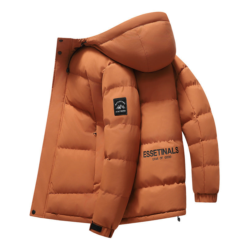 Herren Winterjacke – Dick gefüttert & mit Kapuze