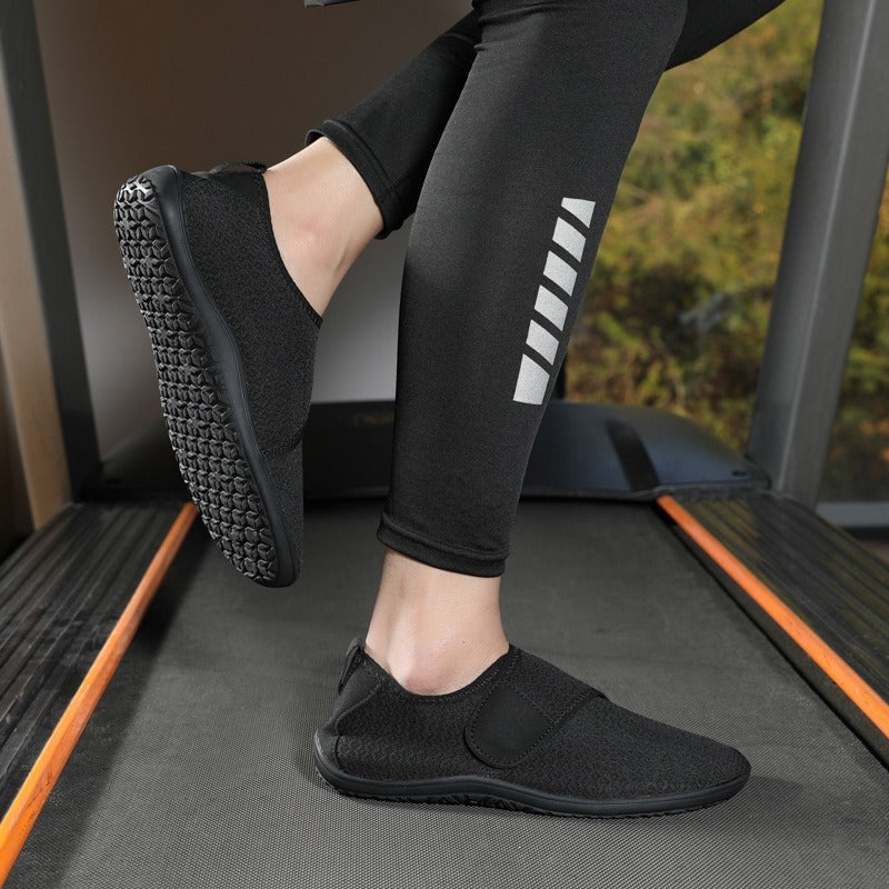 Leichte Trainings- & Tanzsneaker mit Klettverschluss – Atmungsaktive Fitness-Schuhe in 5 Farben, Größe 36–46