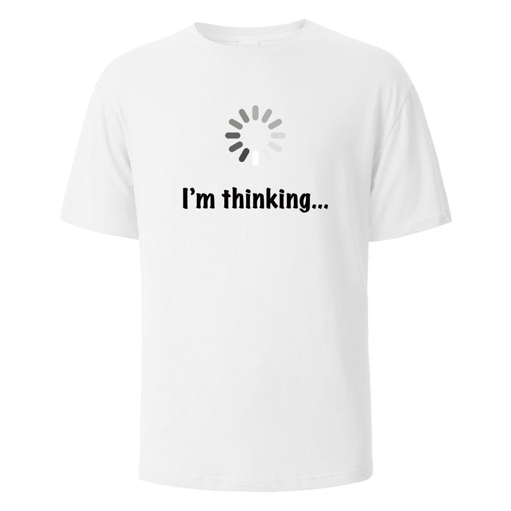 „I’m Thinking…“ – Lustiges Herren T-Shirt