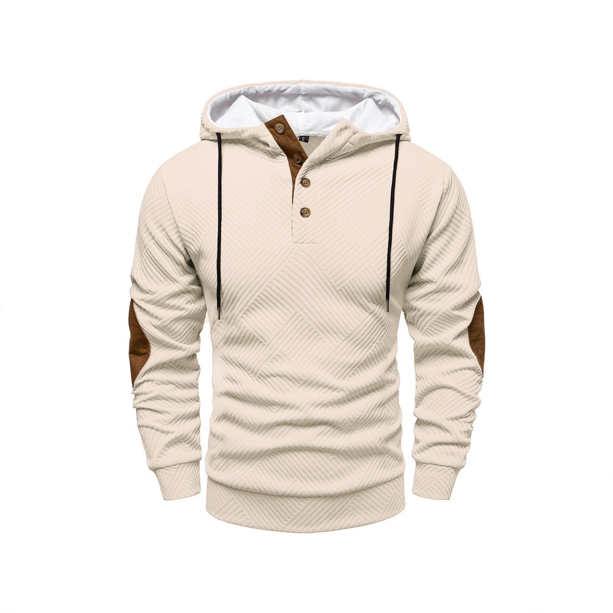 Simplicity Herren-Pullover, trendig, locker geschnitten, mit Kapuze, lässige Mode
