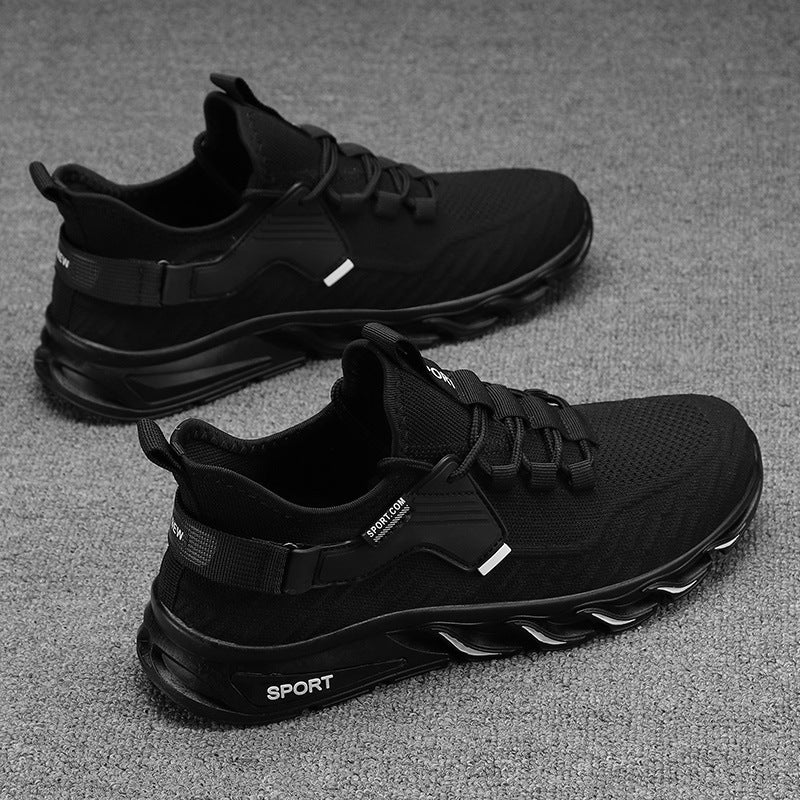 Atmungsaktive, gewebte Mesh-Schuhe, Sport- und Freizeitschuhe, geruchshemmende, dünne Mesh-Schuhe