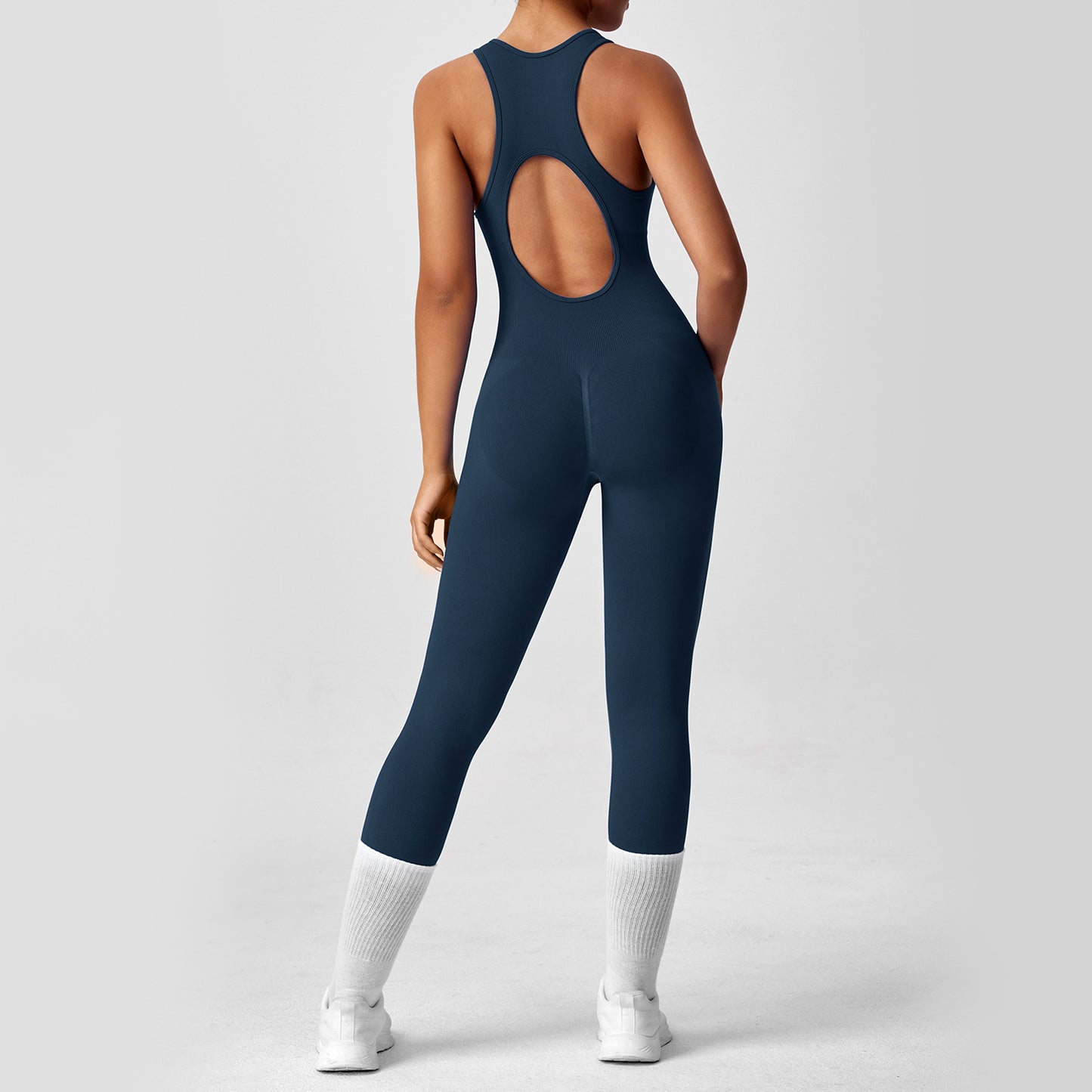 Damen Sport-Jumpsuit aus Nylon mit Super-Stretch (S–L)