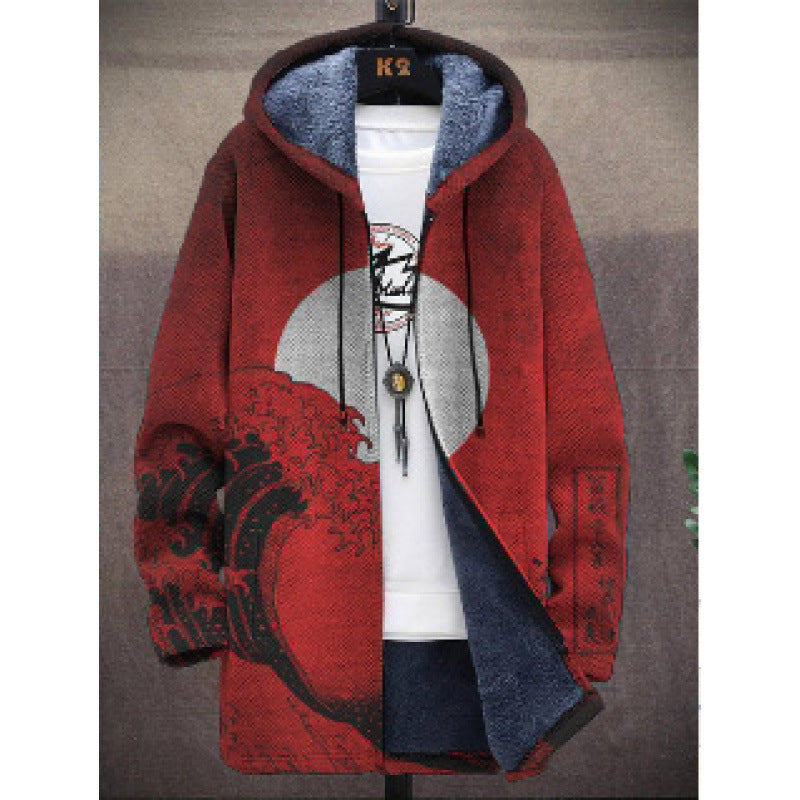 Herrenjacke mit kreativem Disgne