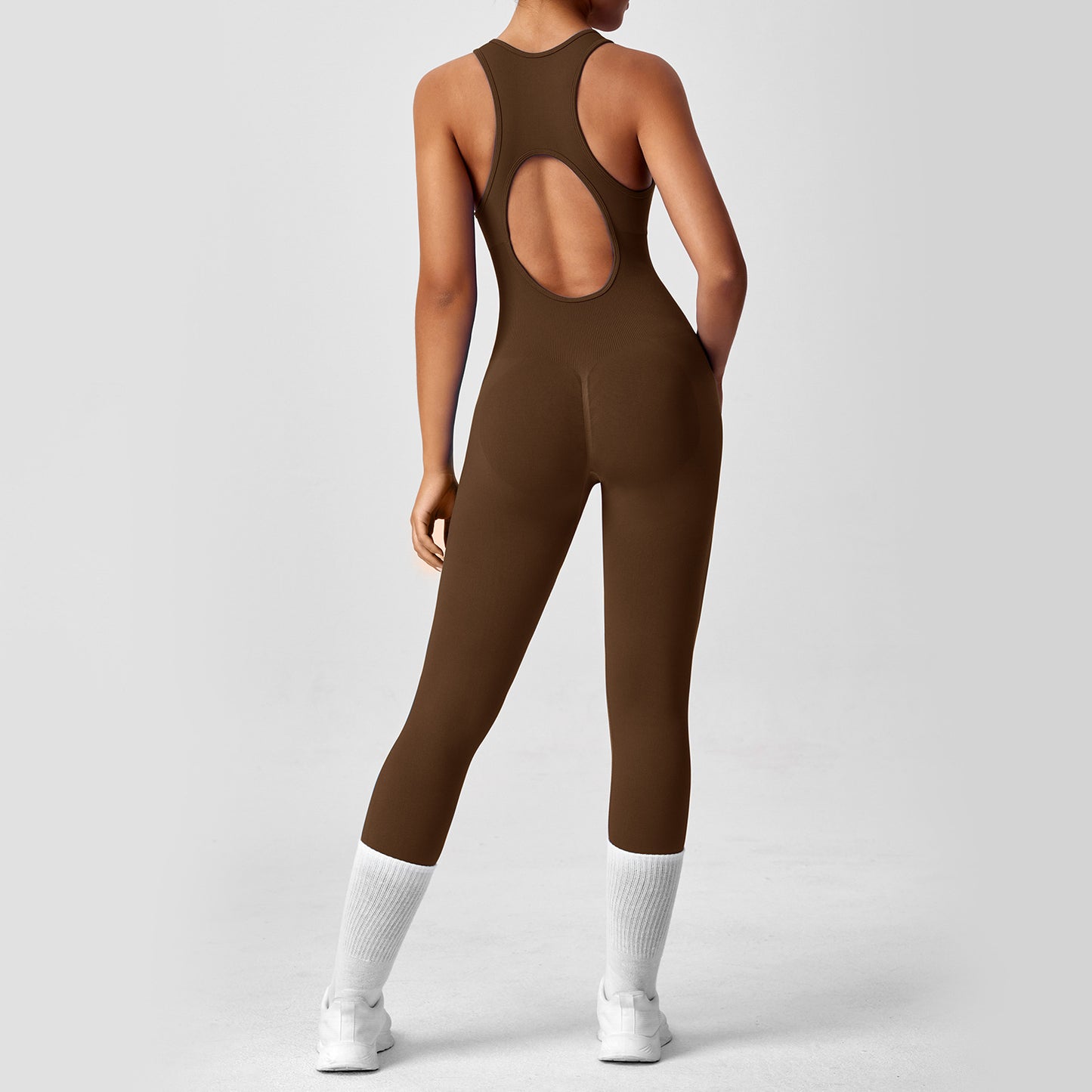 Damen Sport-Jumpsuit aus Nylon mit Super-Stretch (S–L)