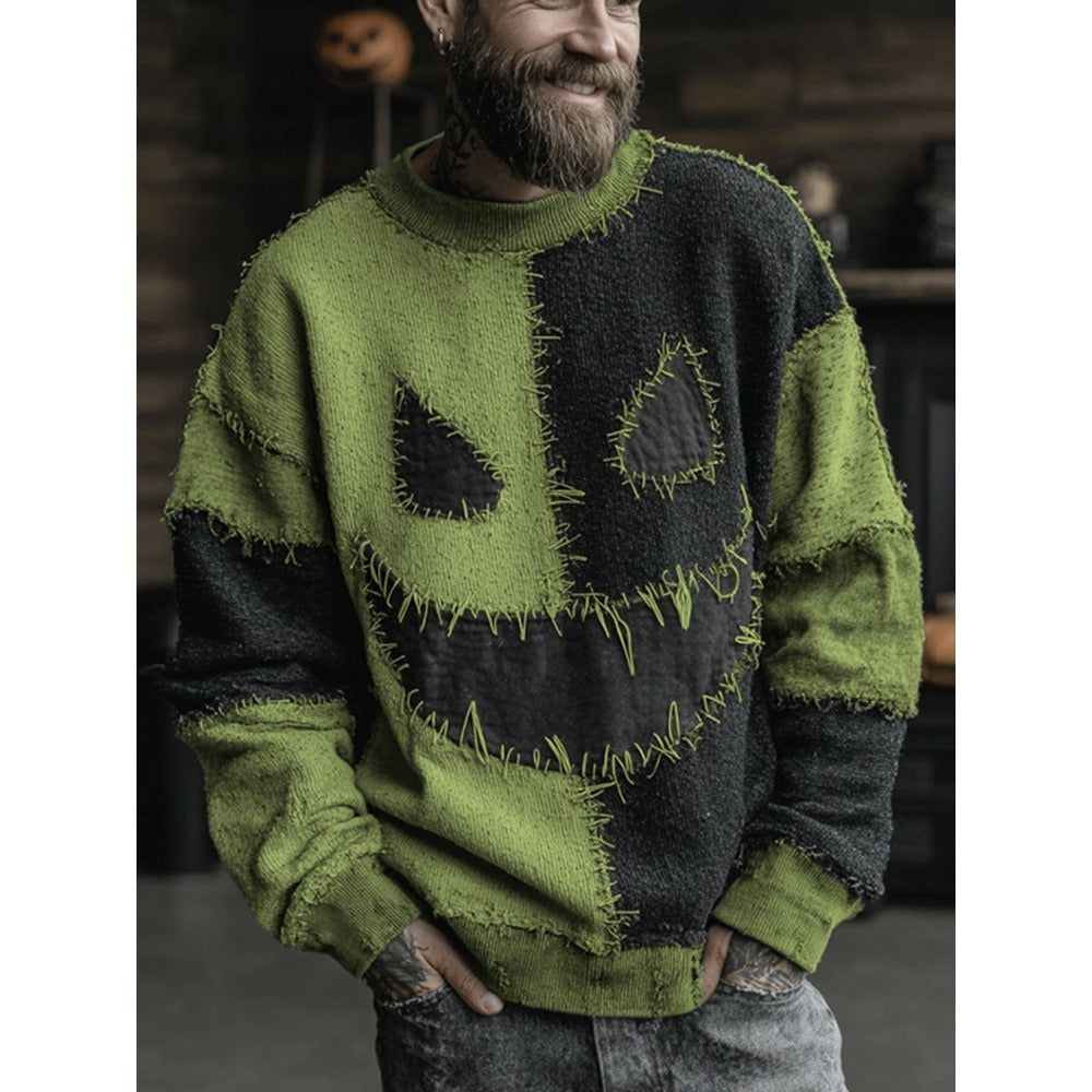 Halloween-Pullover im gleichen Stil für Damen und Herren