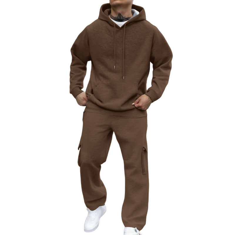 Neuer modischer Kapuzenpullover-Anzug für Herren – Herbst und Winter