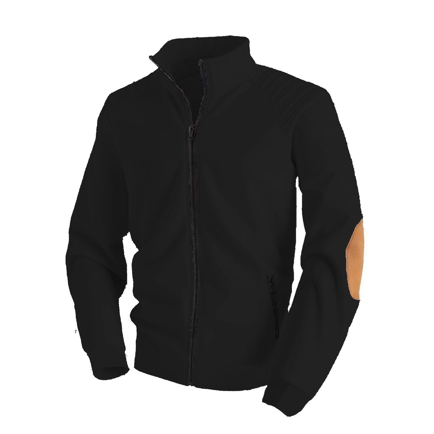 Herren Zipper-Jacke mit Stehkragen