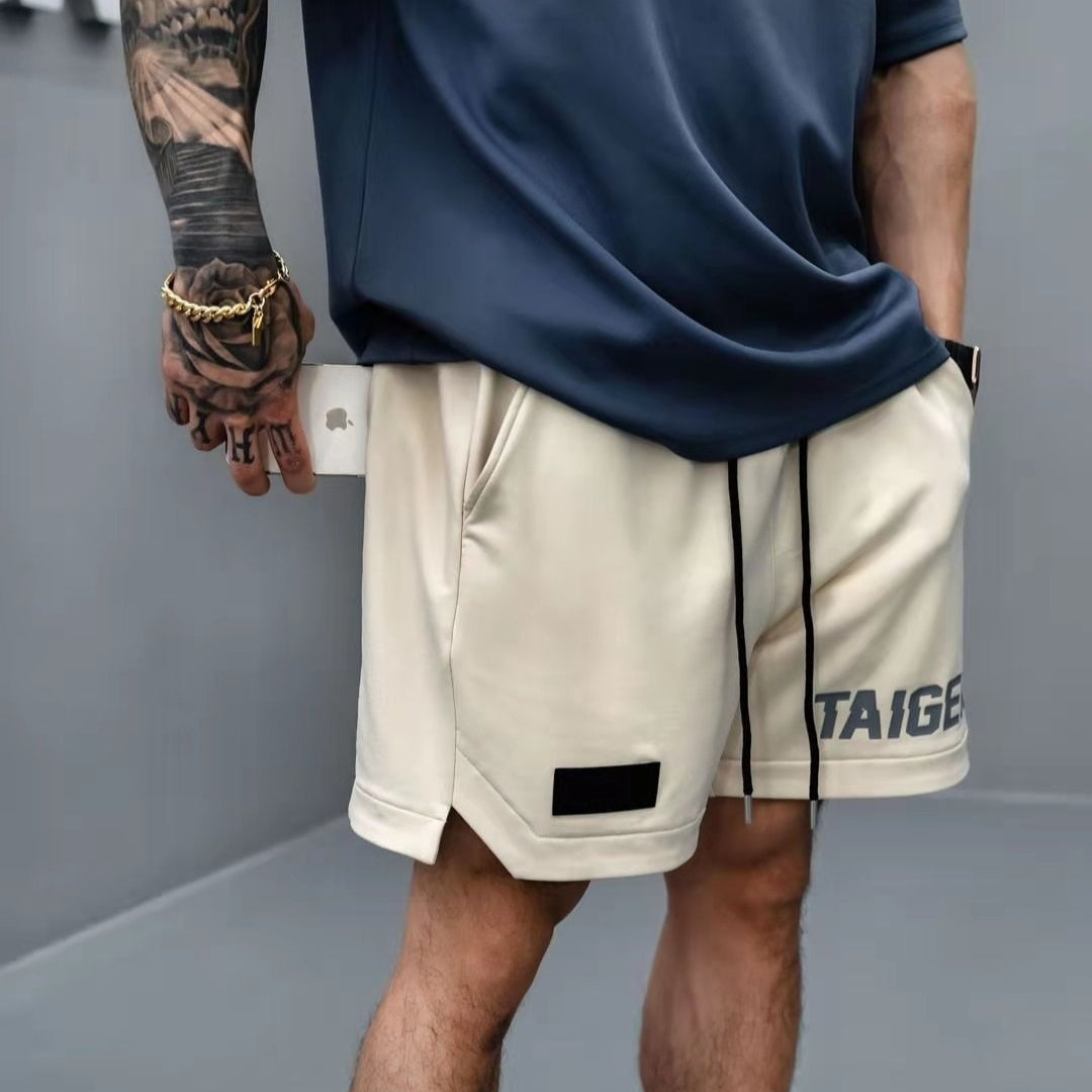 Sportliche Herren-Shorts mit Zipper – Atmungsaktiv & Bequem