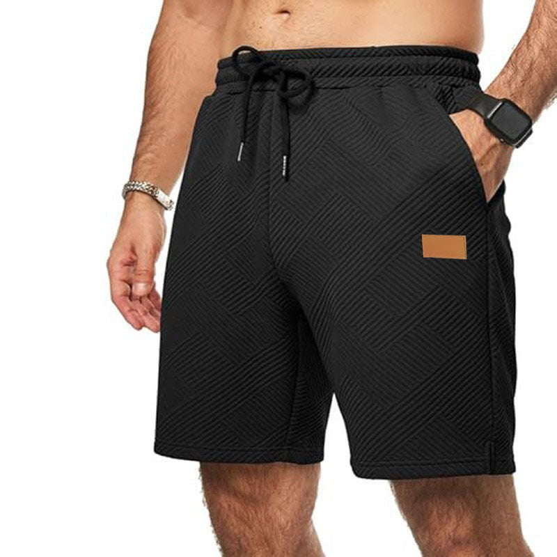 Schlichte Sommer-Shorts in Leinenoptik für Herren