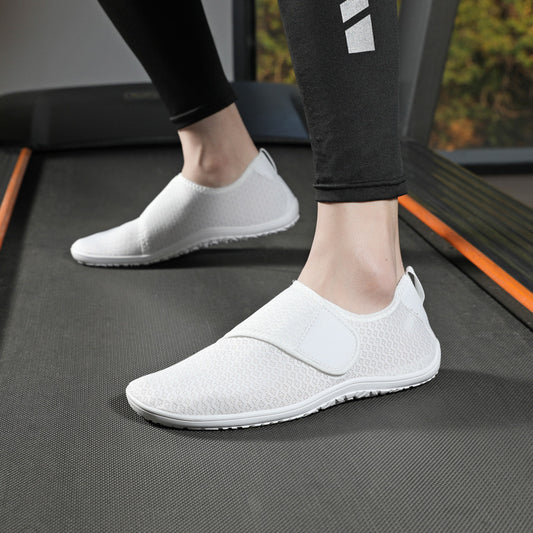 Leichte Trainings- & Tanzsneaker mit Klettverschluss – Atmungsaktive Fitness-Schuhe in 5 Farben, Größe 36–46