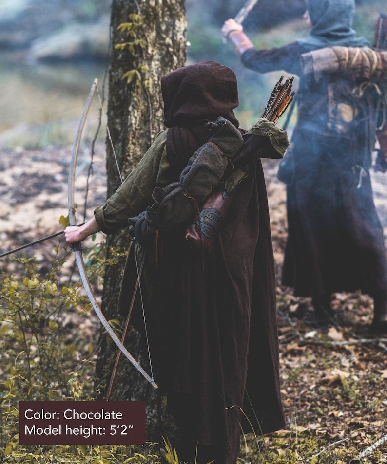 Kapuzenumhang – Mittelalter Shawl Cape